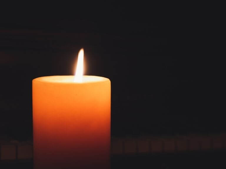 a citronella candle